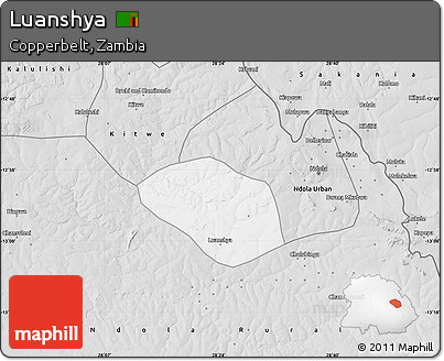 Silver Style Map of Luanshya