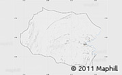 Silver Style Map of Chipata, single color outside
