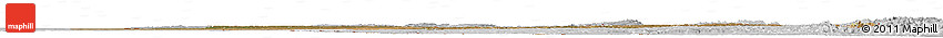 Satellite Horizon Map of Zambia, lighten, desaturated