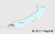 Satellite Panoramic Map of Lake Mweru, cropped outside