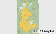 Savanna Style 3D Map of Luapula