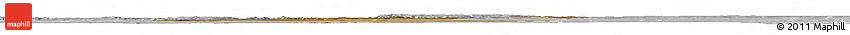 Satellite Horizon Map of Luapula, lighten, desaturated