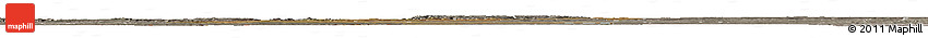 Satellite Horizon Map of Luapula, semi-desaturated