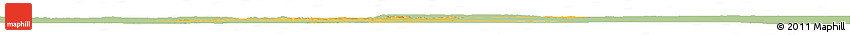 Savanna Style Horizon Map of Luapula, single color outside