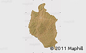 Satellite Map of Mansa, cropped outside
