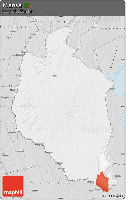 Silver Style Map of Mansa