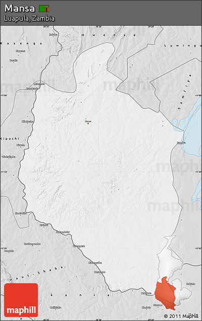 Silver Style Map of Mansa