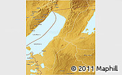 Physical 3D Map of Nchelenge