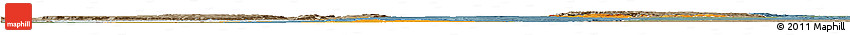 Political Horizon Map of Nchelenge, semi-desaturated