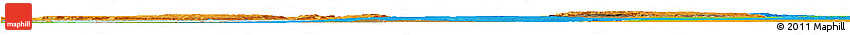 Satellite Horizon Map of Nchelenge, political outside
