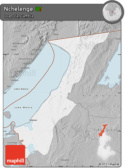 Gray Map of Nchelenge