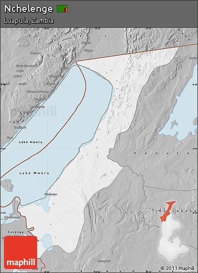 Gray Map of Nchelenge