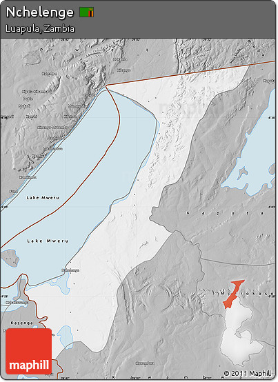 Gray Map of Nchelenge
