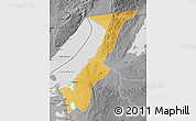 Physical Map of Nchelenge, desaturated