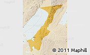 Physical Map of Nchelenge, lighten