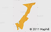 Political Map of Nchelenge, cropped outside