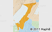 Political Map of Nchelenge, lighten