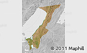 Satellite Map of Nchelenge, lighten, desaturated