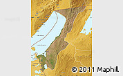 Satellite Map of Nchelenge, physical outside