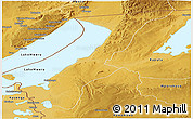 Physical Panoramic Map of Nchelenge