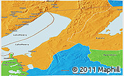 Political Panoramic Map of Nchelenge