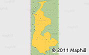 Savanna Style Simple Map of Luapula