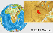 Physical Location Map of Mufumbwe