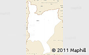 Classic Style Simple Map of Mwinilunga