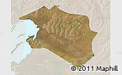 Satellite 3D Map of Chilubi, lighten