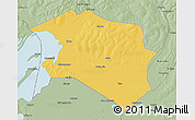 Savanna Style 3D Map of Chilubi