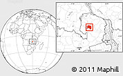 Blank Location Map of Chilubi