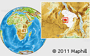 Physical Location Map of Chilubi, highlighted parent region