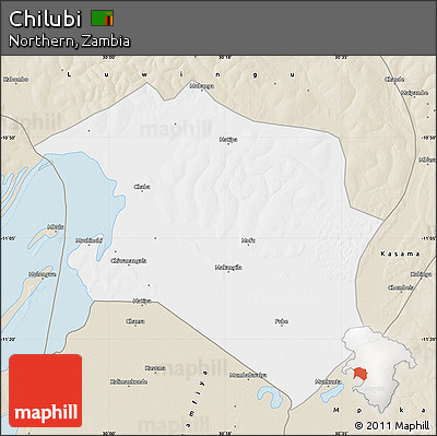 Classic Style Map of Chilubi