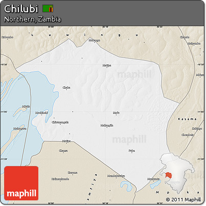 Classic Style Map of Chilubi