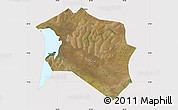 Satellite Map of Chilubi, cropped outside
