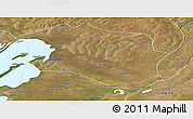 Satellite Panoramic Map of Chilubi