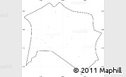 Blank Simple Map of Chilubi, cropped outside, no labels