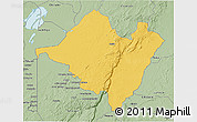 Savanna Style 3D Map of Mpika