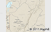 Shaded Relief 3D Map of Mpika