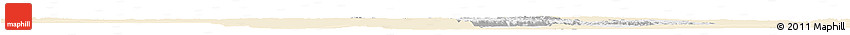 Classic Style Horizon Map of Mpika, single color outside