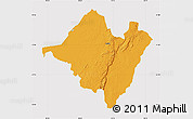Political Map of Mpika, cropped outside