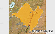 Political Map of Mpika, satellite outside