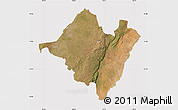 Satellite Map of Mpika, cropped outside