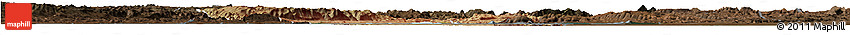 Satellite Horizon Map of Siavonga, darken