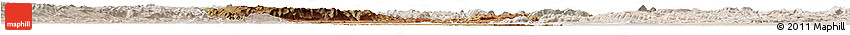 Satellite Horizon Map of Siavonga, lighten