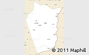 Classic Style Simple Map of Siavonga