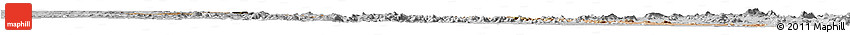 Satellite Horizon Map of Buhera, lighten, desaturated