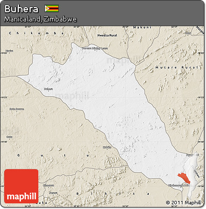 Classic Style Map of Buhera