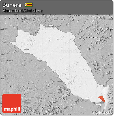 Gray Map of Buhera
