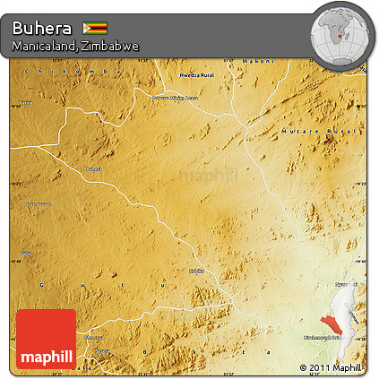 Physical Map of Buhera